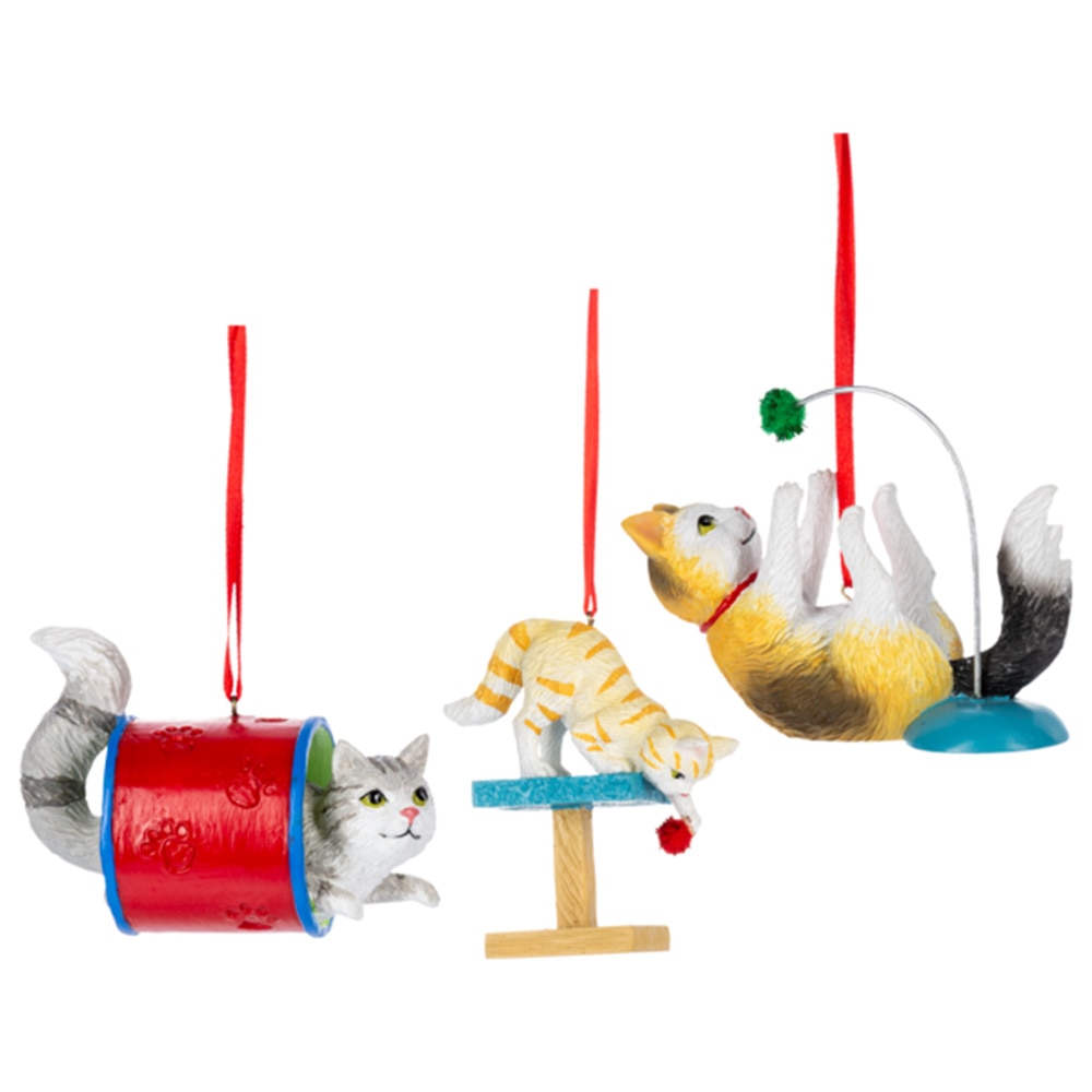 Midwest, Collectibles, Gifts, 2024, Playful Kitten, Ornaments, 824549